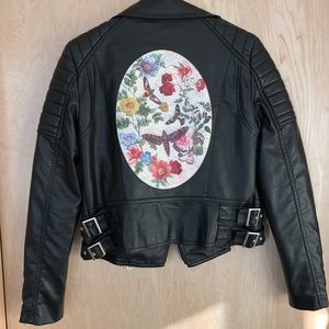 ASOS leather jacket! 🌸